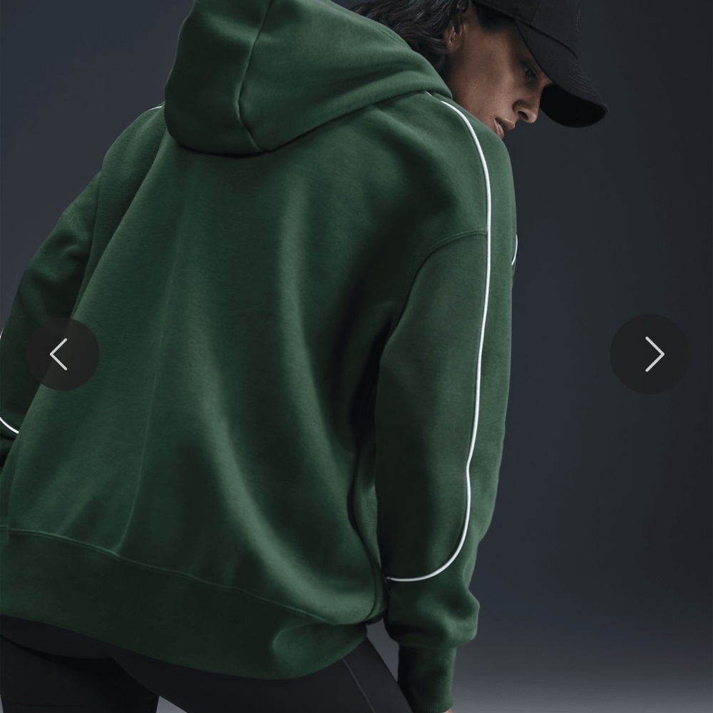 Nike Phoenix Fleece 2pc Set in Gorge Green Woman’s Hoodie -M and Sweatpants-L. - Picture 6 of 9